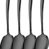 House Of Husk® Opscheplepel Set - Zwart - Serveerlepel - Groetelepel - Aardappellepel - 21cm - RVS - 4 Stuks -Keukenbenodigdheden 1007x1200 2