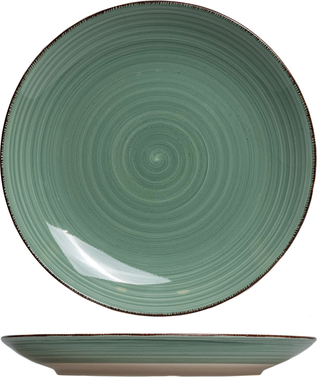 Studio Tavola Dinerborden Summer Green ø 26.5 Cm - 6 Stuks 4 Studio Tavola Dinerborden Summer Green ø 26.5 Cm - 6 Stuks - Afbeelding 2
