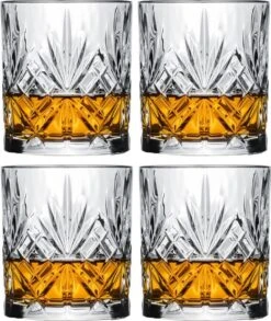 Jay Hill Cocktailglazen / Whiskey Glazen / Waterglazen Moy - 320 Ml - 4 Stuks