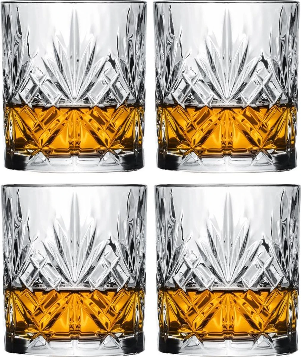 Jay Hill Cocktailglazen / Whiskey Glazen / Waterglazen Moy - 320 Ml - 4 Stuks 3 Jay Hill Cocktailglazen / Whiskey Glazen / Waterglazen Moy - 320 Ml - 4 Stuks