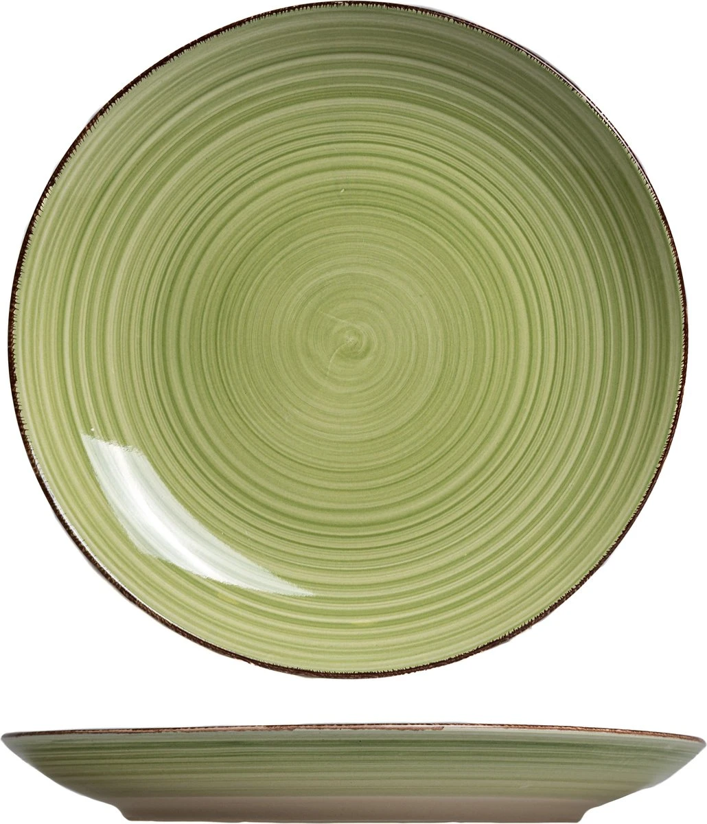 Studio Tavola Dinerborden Summer Green ø 26.5 Cm - 6 Stuks 8 Studio Tavola Dinerborden Summer Green ø 26.5 Cm - 6 Stuks - Afbeelding 6