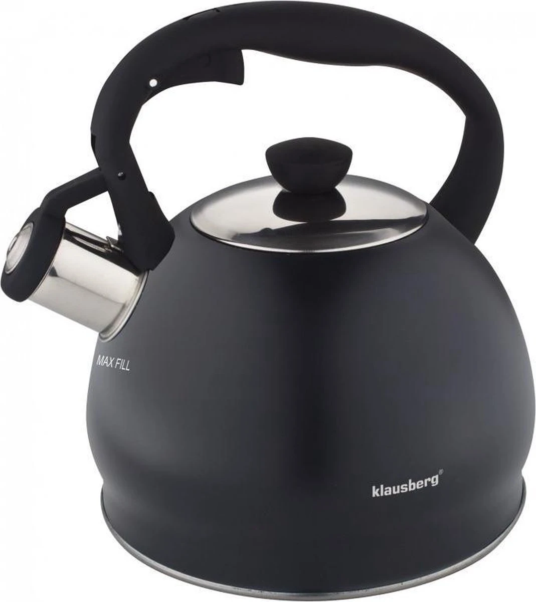 Fluitketel Inductie Gas Waterkoker 2.0 L ‘’Potenza’’ RVS Zwart Mat Chroom 3 Fluitketel Inductie Gas Waterkoker 2.0 L ‘’Potenza’’ RVS Zwart Mat Chroom