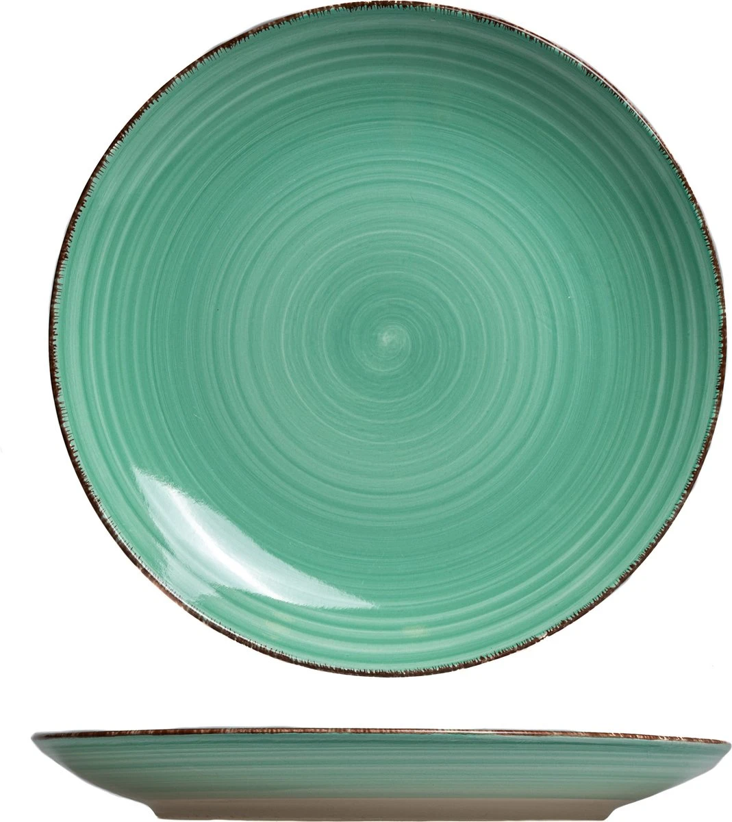 Studio Tavola Dinerborden Summer Green ø 26.5 Cm - 6 Stuks 7 Studio Tavola Dinerborden Summer Green ø 26.5 Cm - 6 Stuks - Afbeelding 5
