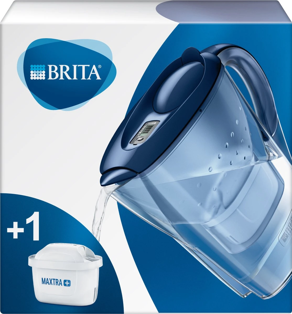 BRITA - Waterfilterkan Marella Cool - Blauw - 2,4L 4 BRITA - Waterfilterkan Marella Cool - Blauw - 2,4L - Afbeelding 2