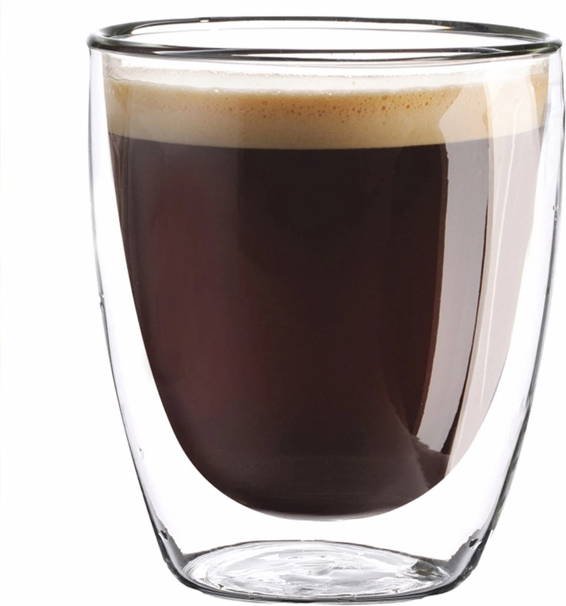 Luxe Dubbelwandige Koffieglazen - Latte Macchiato Glazen - Cappuccino Glazen - 300 ML - Set Van 6 6 Luxe Dubbelwandige Koffieglazen - Latte Macchiato Glazen - Cappuccino Glazen - 300 ML - Set Van 6 - Afbeelding 4