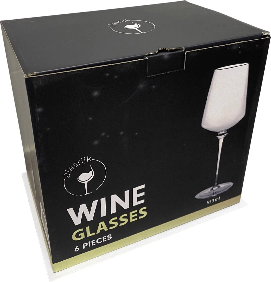 Glasrijk® Wijnglazen - 6 Stuks - Hoogte 25 Cm - 550 Ml - Wijnglas - Wijnglazen Witte Wijn - Wijnglazen Rode Wijn 8 Glasrijk® Wijnglazen - 6 Stuks - Hoogte 25 Cm - 550 Ml - Wijnglas - Wijnglazen Witte Wijn - Wijnglazen Rode Wijn - Afbeelding 6