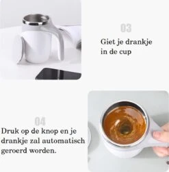 Zelfroerende Mok - Self Stirring Mug - Met Deksel - Thermosbeker -Keukenbenodigdheden 1180x1200 3