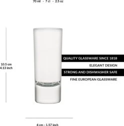 Libbey Shotglas Chicago - 70 Ml / 7 Cl - 6 Stuks - Shotglas - Amuseglaasje - Dessertglas - Aperitief - Vaatwasserbestendig - Hoge Kwaliteit 13 Libbey Shotglas Chicago - 70 Ml / 7 Cl - 6 Stuks - Shotglas - Amuseglaasje - Dessertglas - Aperitief - Vaatwasserbestendig - Hoge Kwaliteit -Keukenbenodigdheden 1181x1200 1