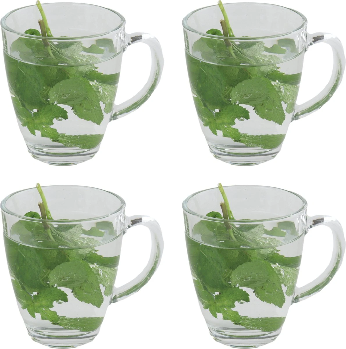 Orange85 Theeglazen Met Oor - 4 Stuks - 350 Ml - Groot Formaat - Transparant - Theekopjes 3 Orange85 Theeglazen Met Oor - 4 Stuks - 350 Ml - Groot Formaat - Transparant - Theekopjes