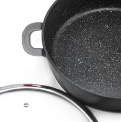 Cheffinger Steelpan Set 6-delig - 20-24-28cm - Zwart -Keukenbenodigdheden 1191x1200 10