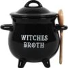 Something Different Soepkom Witches Broth Cauldron With Broom Spoon Zwart 2 Something Different Soepkom Witches Broth Cauldron With Broom Spoon Zwart -Keukenbenodigdheden 1191x1200 7
