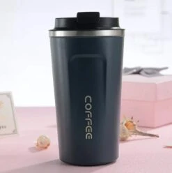 Koffiebeker To Go | Lekvrije Thermosbeker | Thermosfles | RVS Reisbeker | Dubbelwandige Travel Mug | 380 Ml | Blauw -Keukenbenodigdheden 1195x1200 3