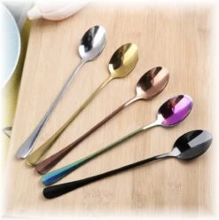 Fako Bijoux® - 6 Lange Lepels - Latte Macchiato - Longdrink - Cocktail - Dessert - IJs - Koffie - Goud - 6 Stuks - Bewaarzakje 7 Fako Bijoux® - 6 Lange Lepels - Latte Macchiato - Longdrink - Cocktail - Dessert - IJs - Koffie - Goud - 6 Stuks - Bewaarzakje -Keukenbenodigdheden 1196x1200 13