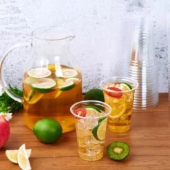 Bio Plastic Bekers - 140 Stuk(s) - 250 Ml - Transparant - Cups - Plastic Glazen - Kerst Servies 7 Bio Plastic Bekers - 140 Stuk(s) - 250 Ml - Transparant - Cups - Plastic Glazen - Kerst Servies -Keukenbenodigdheden 1198x1200 4