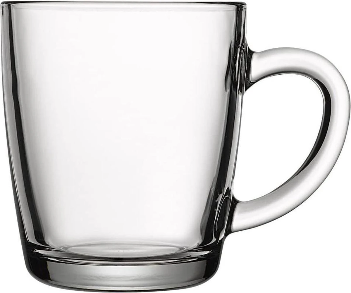 Pasabahce 55531 - Drinkglazen, Theeglas Met Handvat "Basic", Set Van 6 3 Pasabahce 55531 - Drinkglazen, Theeglas Met Handvat "Basic", Set Van 6