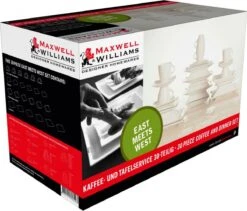 Maxwell & Williams East Meets West Serviesset - 6 Personen- 30 Delig - Wit -Keukenbenodigdheden 1200x1026 1