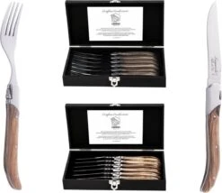 Laguiole Style De Vie Vorken Luxury Line - 6-delig - Olijfhout -Keukenbenodigdheden 1200x1040 2