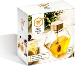 Merkloos Honingpot Met Lepel – Glazen Honingpot – Honingpot – Honing – Honinglepel – Inhoud 250ml – Afmetingen 11 X 9.5 X 5 Cm 7 Merkloos Honingpot Met Lepel – Glazen Honingpot – Honingpot – Honing – Honinglepel – Inhoud 250ml – Afmetingen 11 X 9.5 X 5 Cm -Keukenbenodigdheden 1200x1048 1