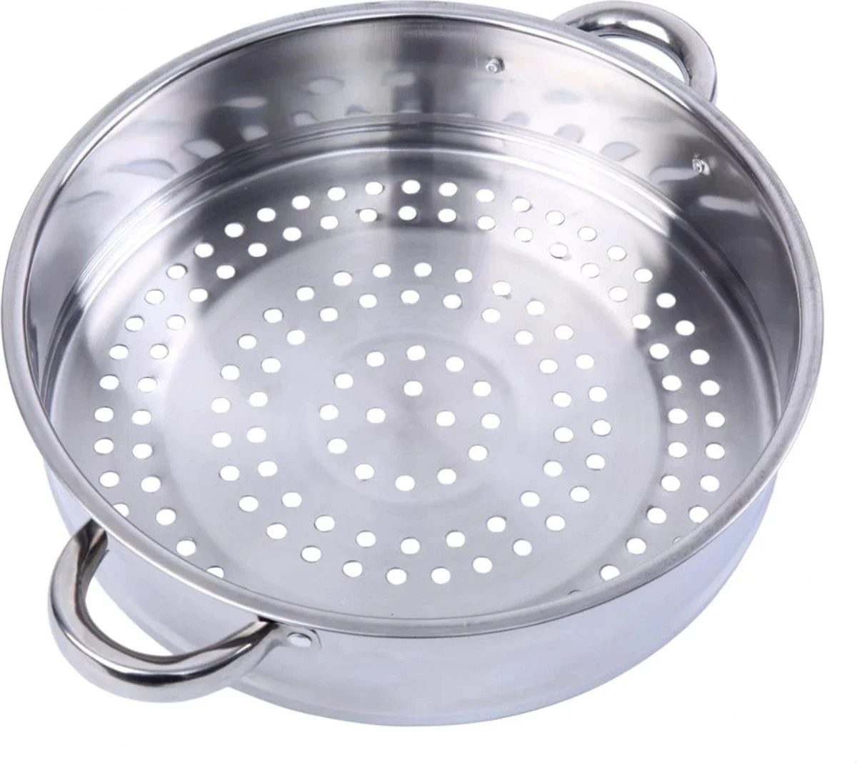 Service96 - Stoompan - 5 Lagen - Roestvrij Staal - Dikke Stoompan - Soeppan - Universele Kookpotten - Voor Inductiekookplaat, Gasfornuis - Kookgerei 8 Service96 - Stoompan - 5 Lagen - Roestvrij Staal - Dikke Stoompan - Soeppan - Universele Kookpotten - Voor Inductiekookplaat, Gasfornuis - Kookgerei - Afbeelding 6