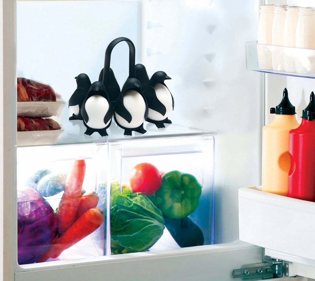 Peleg Design Egguins Eierhouder 4 Peleg Design Egguins Eierhouder - Afbeelding 2