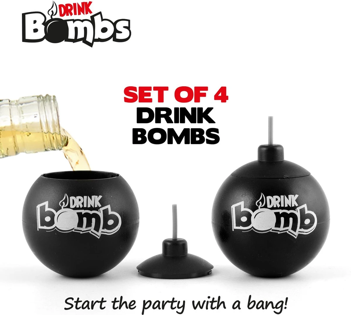 CKB LTD - Bomb Shots - Drank - Jagermeister Shotglaasjes Giftpack - Borrelglaasjes - Kunststof - Shotglazen - Zwart - 4 Stuks - Glazen Shotglas Likeur Drank Jagerbomb 10 CKB LTD - Bomb Shots - Drank - Jagermeister Shotglaasjes Giftpack - Borrelglaasjes - Kunststof - Shotglazen - Zwart - 4 Stuks - Glazen Shotglas Likeur Drank Jagerbomb - Afbeelding 8