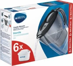 BRITA - Waterfilterkan Marella Cool - Grafiet - 2,4L + 6 MAXTRA+ Waterfilterpatronen -Keukenbenodigdheden 1200x1082 1