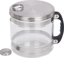 Destilleerketel - Destilleerapparaat - Water Destilleren - RVS Destilleerder - Compleet Pakket - Incl 3 Koolstoffilters En Gratis Schoonmaakmiddel - Zwart - Glazen Waterkan -Keukenbenodigdheden 1200x1084