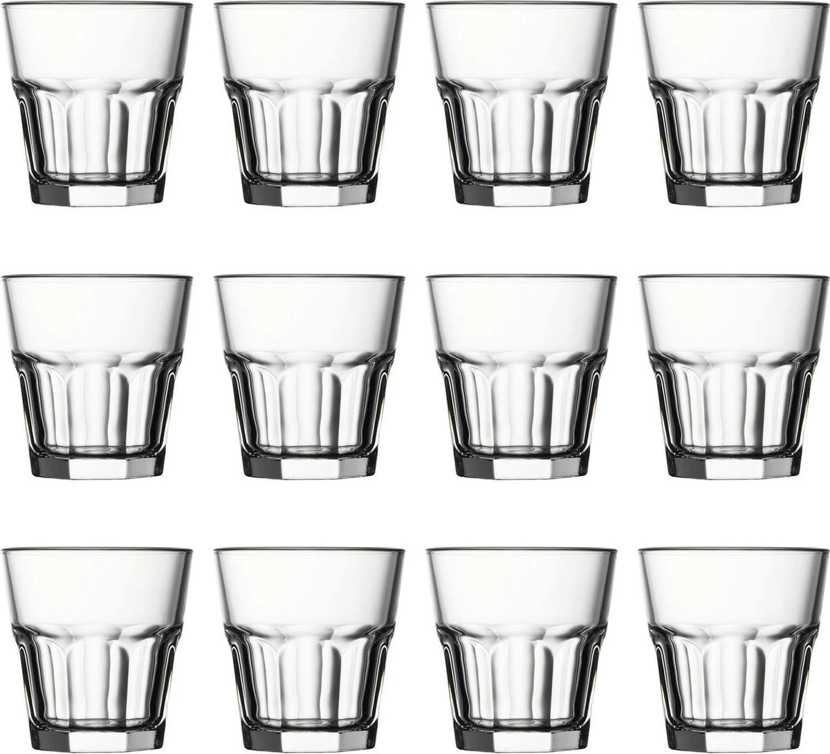 Mammoet Casablanca Tumblerglas - 200ml - 9cm - 12 Stuks 7 Mammoet Casablanca Tumblerglas - 200ml - 9cm - 12 Stuks - Afbeelding 5