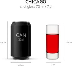 Libbey Shotglas Chicago - 70 Ml / 7 Cl - 6 Stuks - Shotglas - Amuseglaasje - Dessertglas - Aperitief - Vaatwasserbestendig - Hoge Kwaliteit 15 Libbey Shotglas Chicago - 70 Ml / 7 Cl - 6 Stuks - Shotglas - Amuseglaasje - Dessertglas - Aperitief - Vaatwasserbestendig - Hoge Kwaliteit -Keukenbenodigdheden 1200x1092 1
