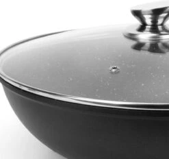 Cheffinger | Luxe Wokpan Met Deksel | 36CM | Alle Warmtebronnen | Oriental -Keukenbenodigdheden 1200x1127 4