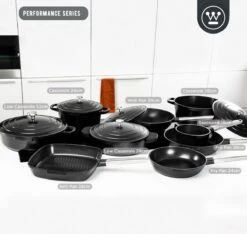 Westinghouse Performance Series - Steelpan Inductie 18cm - Zwart - Geschikt Voor Alle Warmtebronnen Inclusief Inductie En Ovenbestendig - Sauspan 11 Westinghouse Performance Series - Steelpan Inductie 18cm - Zwart - Geschikt Voor Alle Warmtebronnen Inclusief Inductie En Ovenbestendig - Sauspan -Keukenbenodigdheden 1200x1138 1