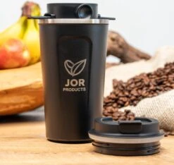 JOR Products® Thermobeker - Koffiezetapparaat - Koffiebonen - Thee - Koffiemachine - Thermoskan - Espressomachine - Reizen - Camping - Koffiefilterhouder -Keukenbenodigdheden 1200x1139 3