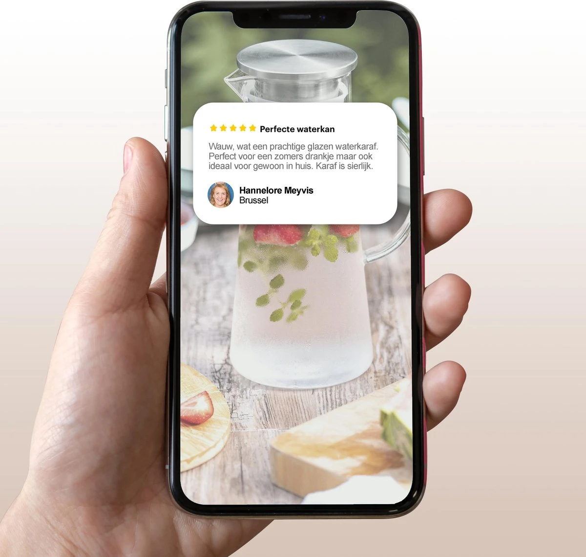 MÊZON® Schenkkan - Glazen Waterkan - Waterkaraf Voor Fruitwater - Multifunctionele Decanteer Karaf - Kan Met Deksel - 1.5L Capaciteit 9 MÊZON® Schenkkan - Glazen Waterkan - Waterkaraf Voor Fruitwater - Multifunctionele Decanteer Karaf - Kan Met Deksel - 1.5L Capaciteit - Afbeelding 8