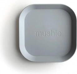 Mushie - Kinderservies Borden Vierkant (Set Van 2) - Borden - Sage -Keukenbenodigdheden 1200x1152 2