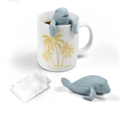 Theezeefje In De Vorm Van Een Zeekoe/lamantijn - Tea Infuser 'Manatea' - Siliconen Thee-ei 'walrus' -Keukenbenodigdheden 1200x1154 3