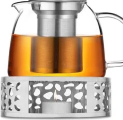 INTIRILIFE Theepot Warmer In Zilver – Roestvrijstalen Theepot Met Patroon Voor Hittebestendige Theepotten – Roestvrijstalen Theewarmer Voor Koffie, Thee En Nog Veel Meer. 12 INTIRILIFE Theepot Warmer In Zilver – Roestvrijstalen Theepot Met Patroon Voor Hittebestendige Theepotten – Roestvrijstalen Theewarmer Voor Koffie, Thee En Nog Veel Meer. -Keukenbenodigdheden 1200x1164 4