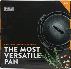 Merkloos Dutch Oven Medium Smokin' Flavours -Keukenbenodigdheden 1200x1166