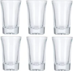 Excellent Houseware Borrelglazen Set - 6 Stuks