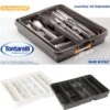 Tontarelli Mixy Verstelbare Bestekbak Met Dubbele Tray B 31,7 Tot 55 X L 41,8 X H7,7 Cm - Antraciet 2 Tontarelli Mixy Verstelbare Bestekbak Met Dubbele Tray B 31,7 Tot 55 X L 41,8 X H7,7 Cm - Antraciet -Keukenbenodigdheden 1200x1167 3