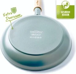 GreenPan Mayflower Koekenpannenset Ø 20cm + Ø 24cm + 1 Accessoire - Lichtblauw - Inductie - PFAS-vrij 30 GreenPan Mayflower Koekenpannenset Ø 20cm + Ø 24cm + 1 Accessoire - Lichtblauw - Inductie - PFAS-vrij -Keukenbenodigdheden 1200x1171 15