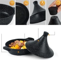 Aluminium Tajine Agadir XL 32 Cm- Geschikt Ook Voor Inductie -Keukenbenodigdheden 1200x1172 4