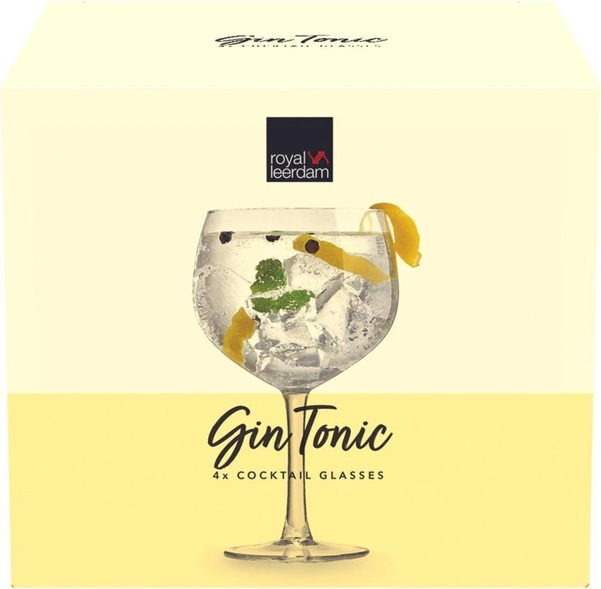 Royal Leerdam - Gin-tonic Glazen - 65cl - 4 Stuks 3 Royal Leerdam - Gin-tonic Glazen - 65cl - 4 Stuks