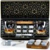 Whisiskey Luxe Whiskey Rocks Set - Whiskey Stones - 6 Stuks - IJstang - Herbruikbare IJsblokjes - Graniet Whiskey Stenen Voor Glazen - Accessoires - IJklontjes Steen - Drank Koeler - Cadeau Voor Man & Vrouw