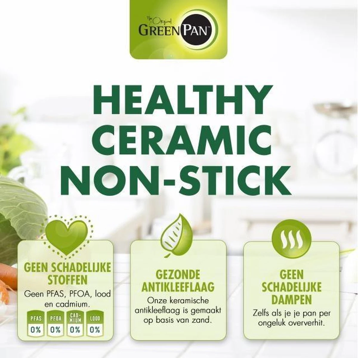 GreenPan Cambridge Hapjespan Met Deksel 24cm - Zwart - Inductie - PFAS-vrij 21 GreenPan Cambridge Hapjespan Met Deksel 24cm - Zwart - Inductie - PFAS-vrij - Afbeelding 19