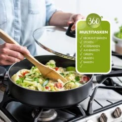 GreenPan Memphis Keramische Koekenpannenset - Ø24 + Ø28 Cm - PFAS-vrij -Keukenbenodigdheden 1200x1200 1108