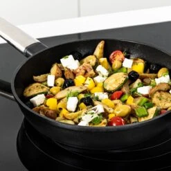 Westinghouse Pannenset - Performance Series Koekenpan 24cm + Koekenpan 28cm - Zwart - Koekenpannenset - Geschikt Voor Alle Warmtebronnen Inclusief Inductie -Keukenbenodigdheden 1200x1200 1151