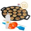CuisiNoon® Poffertjespan Premium - Complete Poffertjesmaker Set - Inclusief Bakboek -Keukenbenodigdheden 1200x1200 1204