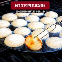 Rednas Poffertjespan Pakket - Incl. Luxe Giftbox - Incl.Bakkwast/Vork/Doseerfles - RVS/Gietijzer 15 Rednas Poffertjespan Pakket - Incl. Luxe Giftbox - Incl.Bakkwast/Vork/Doseerfles - RVS/Gietijzer -Keukenbenodigdheden 1200x1200 1213