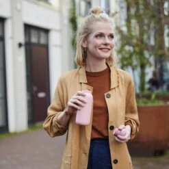 Mepal – Isoleerfles Ellipse 350 Ml – Houdt Je Drankje 9 Uur Warm En 12 Uur Koud – Nordic Pink – Geschikt Voor Bruiswater – Thermosfles – Lekdicht -Keukenbenodigdheden 1200x1200 124