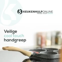 Culistar Pannenkoekenpan Inductie - Pancake Pan - Omeletpan - Omeletmaker - Eierpan - Inclusief Receptenboekje -Keukenbenodigdheden 1200x1200 1243